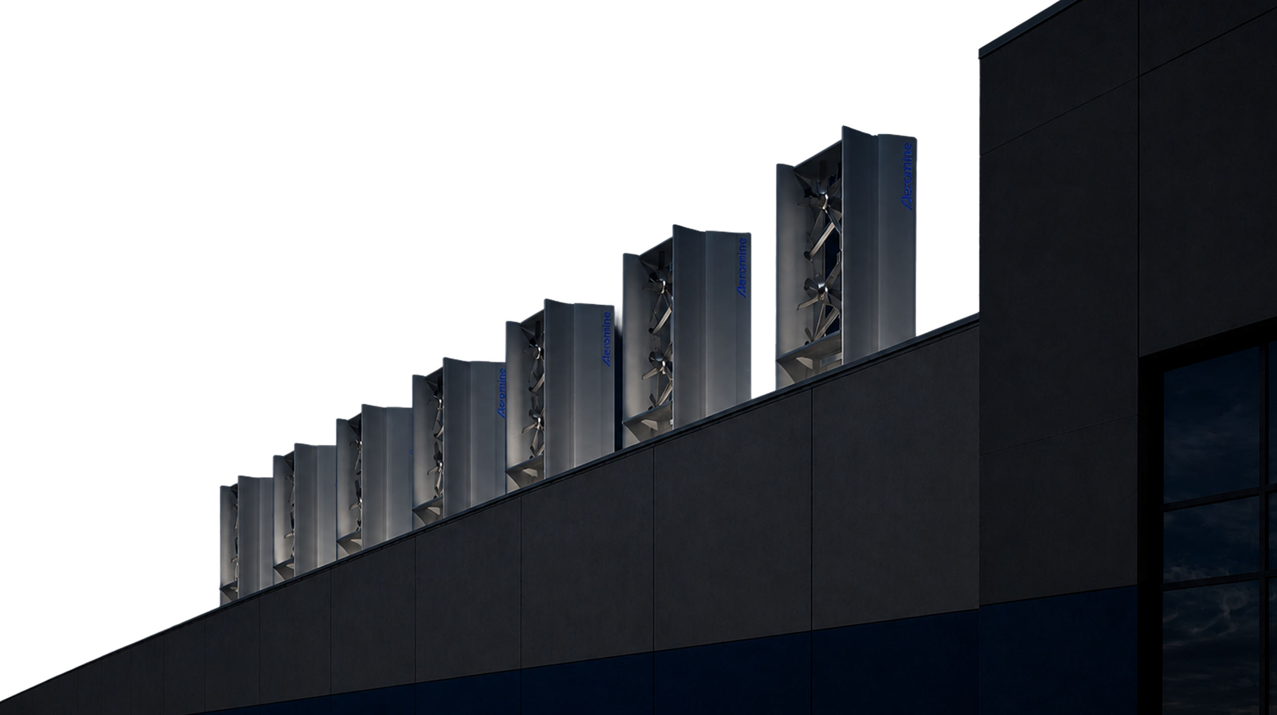 Aeromine dark building